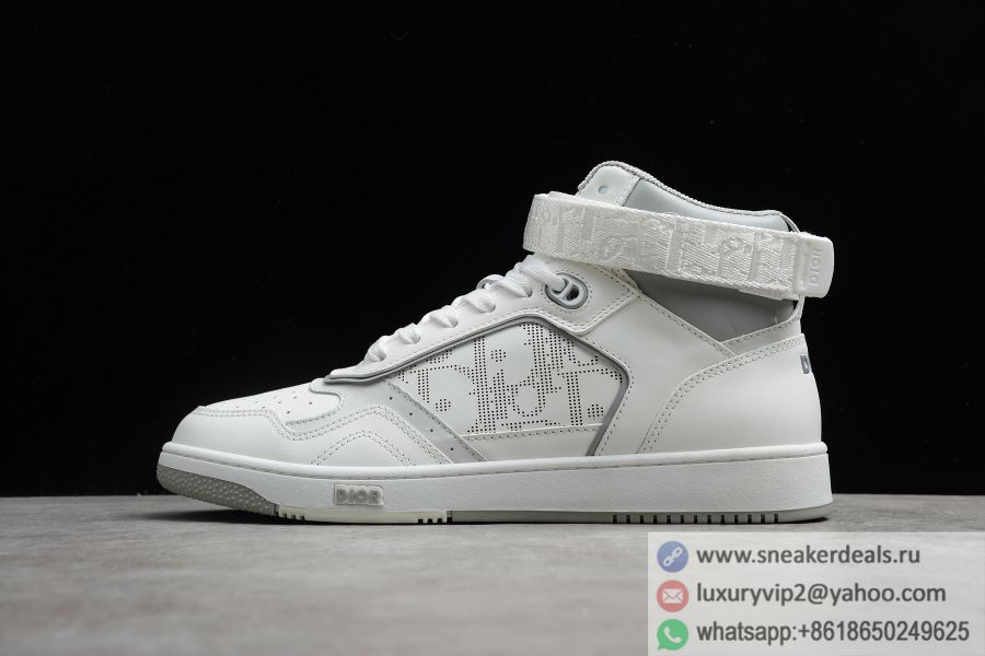 Dior 2020FW B27 MID White Gray Unisex Shoes